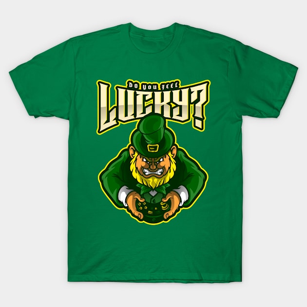 Do You Feel Lucky? T-Shirt by KLANG